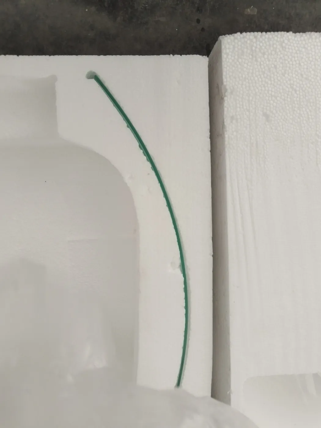Protective cable tie positioned in the PWFL8367 foam insert